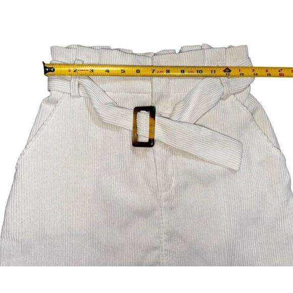 Goodnight Macaroon Small White Corduroy Skirt - Picture 6 of 6